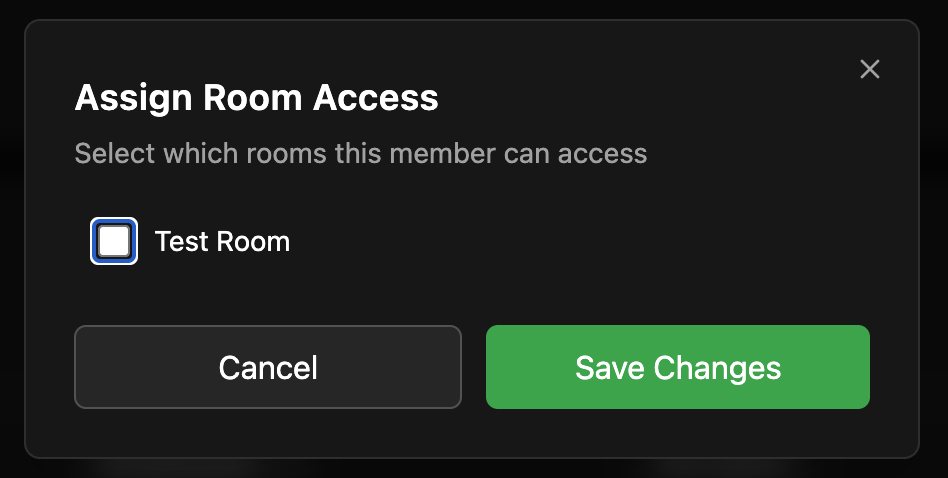 Assign user permissions